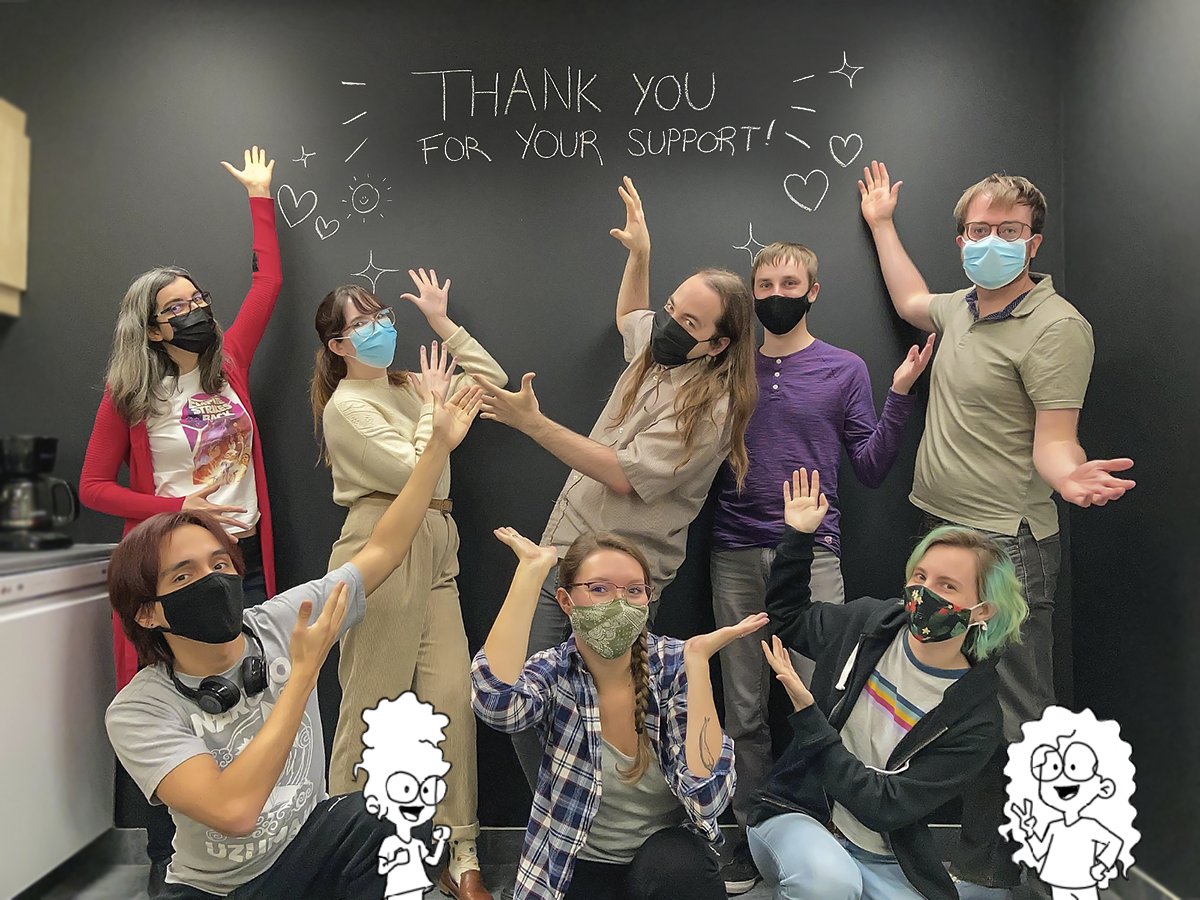 Imagem mostndo a equipe do paralives